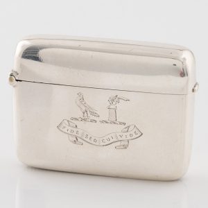 Sterling Silver Vesta Case Birmingham 1897