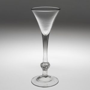 Kit Cat Wine Glass Balustroid Stem c1740