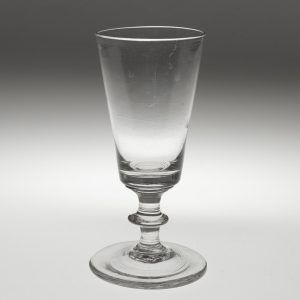 Capstan Stem Georgian Ale Glass c1820