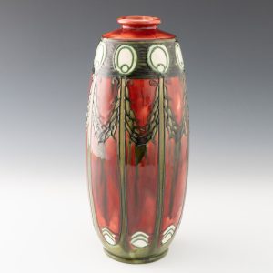 Large Marked Minton Secessionist Vase c1905