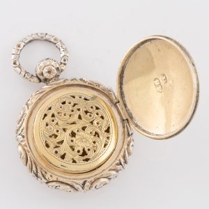 Samuel Pemberton Pocket Watch Vinaigrette Locket 1821