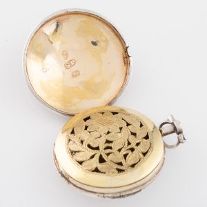 Samuel Pemberton Silver Vinaigrette Birmingham 1808