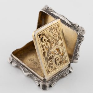 Edward Smith Silver Vinaigrette Birmingham 1843