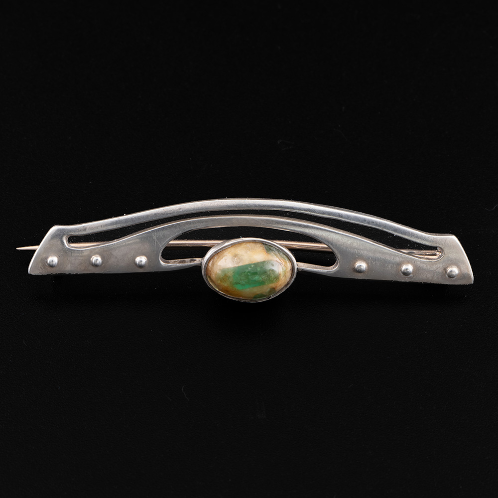 Murrle Bennett Silver Brooch