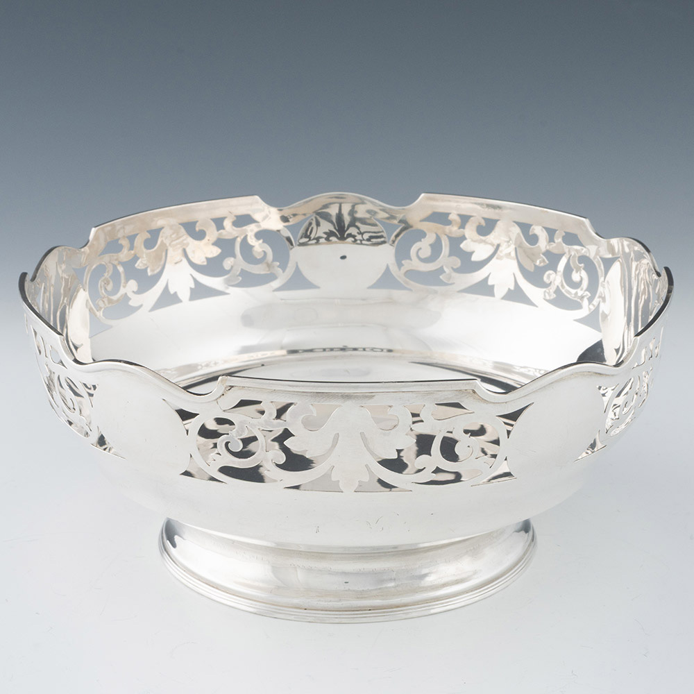 Silver Pierced Bowl