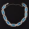 Murrle Bennett Silver and Enamel Bracelet