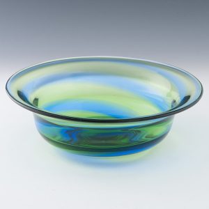 Stevens and Williams Rainbow Range Bowl c1940