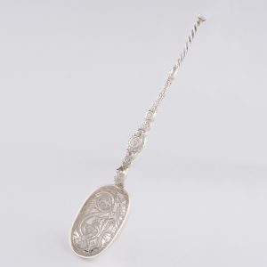 Sterling Silver Coronation Spoon London 1901