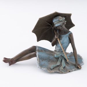 Erotic Bergman Austrian Cold Painted Bronze c1905