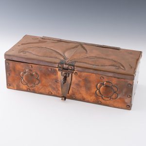 John Pearson Copper Box Arts and Crafts 1900