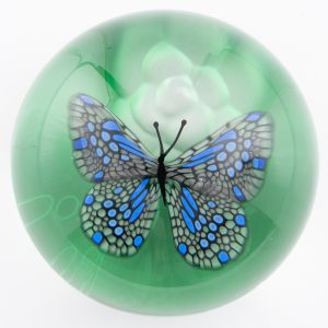 Baccarat Paperweight Butterfly Millefiori Limited Edition