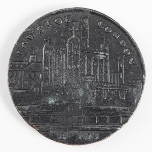Copy of Tower of London Middlesex Copper Token 1797