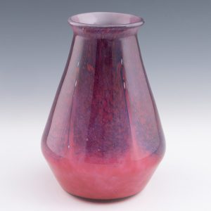 Monart Glass Vase - Shape D - Art Deco c1935