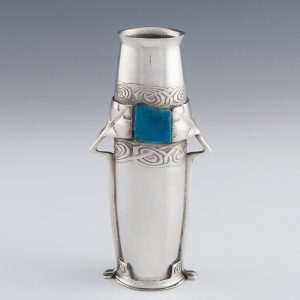 Liberty Tudric Pewter Solifleur Vase Archibald Knox c1903