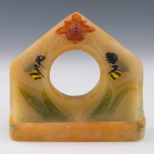 Amalric Walter Pate de Verre Clock Case c1925