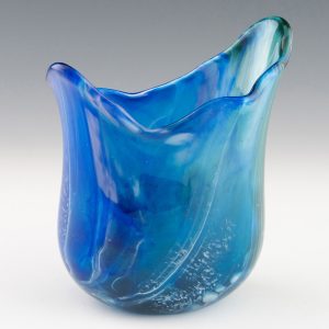 Signed Siddy Langley Abyss Freeform Vase 2025