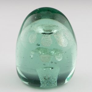Castleford Glass Dump Small Flower Paperweight c1880