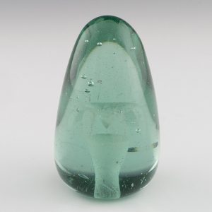 Castleford Glass Dump Small Flower Pot Paperweight c1880