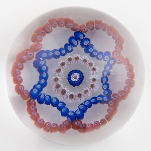 Dupont Baccarat Paperweight Millefiori Garland c1950
