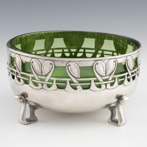 Liberty Tudric Pewter Bowl Designed by Archibald Knox c1905