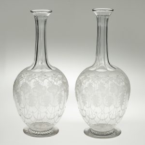 Pair of Victorian Carafes