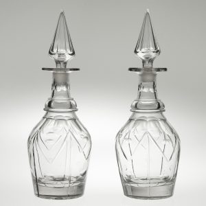 Two Spire Decanters