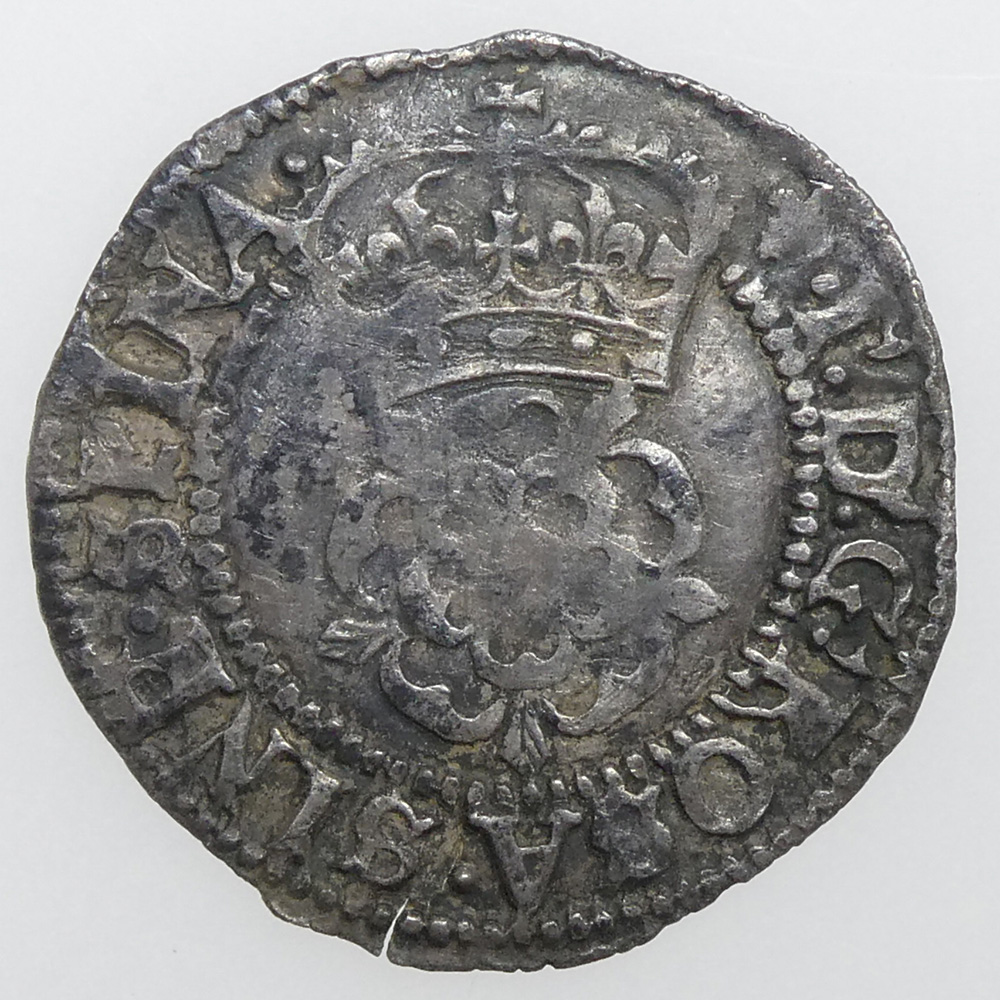 James I Silver Halfgroat Second Coinage Lis 1604-1605