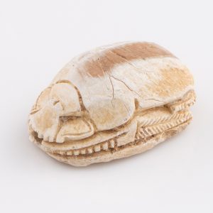 Ancient Egyptian jewellery scarab with hieroglyphics c1600bc