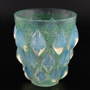 Rene Lalique Rampillion Vase Designed 1927