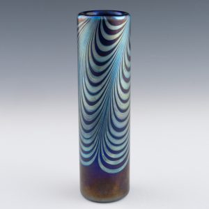 Richard Golding Studio Glass Vase for Okra 1982