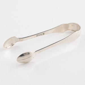Sterling Silver Sugar Tongs Sheffield 1907