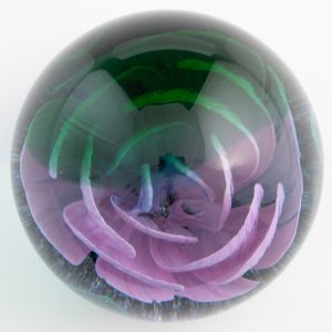 Caithness Paperweight Fragrant Rose Lampwork
