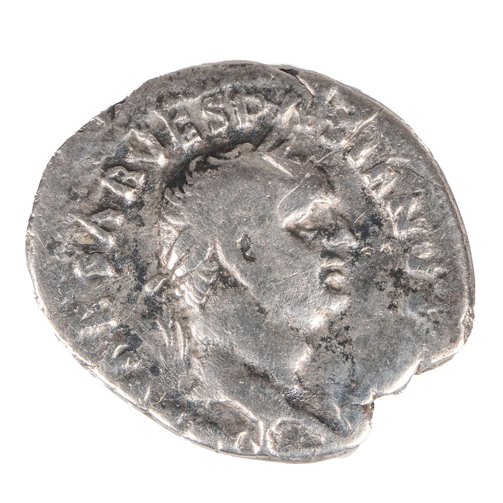 Emperor Vespasian Denarius, 'Judaea Capta' Type AD 69-70