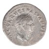 Emperor Vespasian Silver Denarius, Pax, AD70