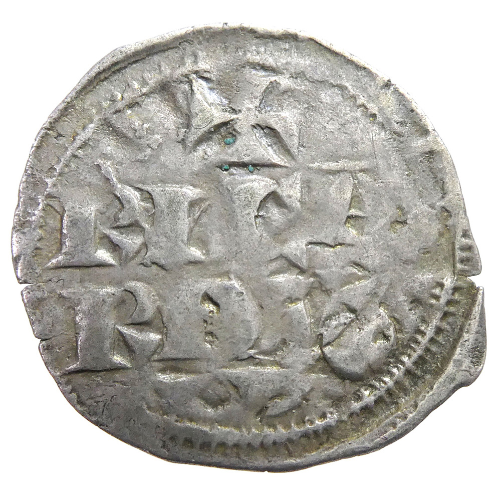 Richard The Lionheart Silver Denier Aquitaine Mint 1168-99