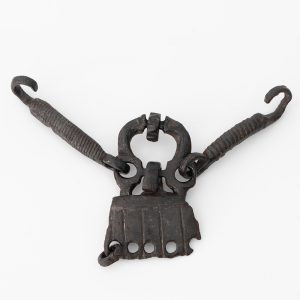 Medieval Iron Sword Belt Hanger Set c15th Century
