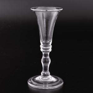 Georgian Gin Glass with Balustroid Stem c1745