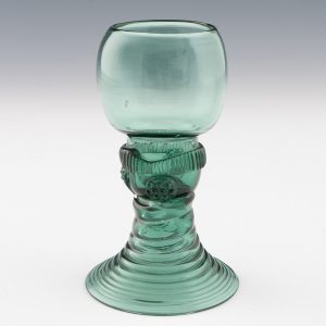 Green Glass Roemer - Dutch or German c1765