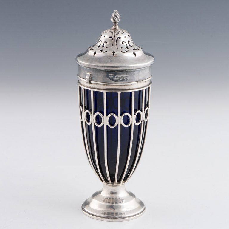 Victorian Sterling Silver Sugar Sifter London 1899