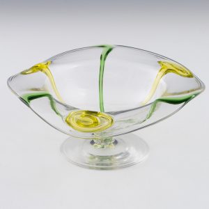 Stuart For Liberty Art Nouveau Bowl Peacock Trailing c1910