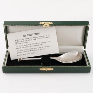 Sterling Silver Replica Pudsey Spoon London CJ Vander 1996