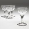 Set of Four Late Georgian Port Glasses c1830