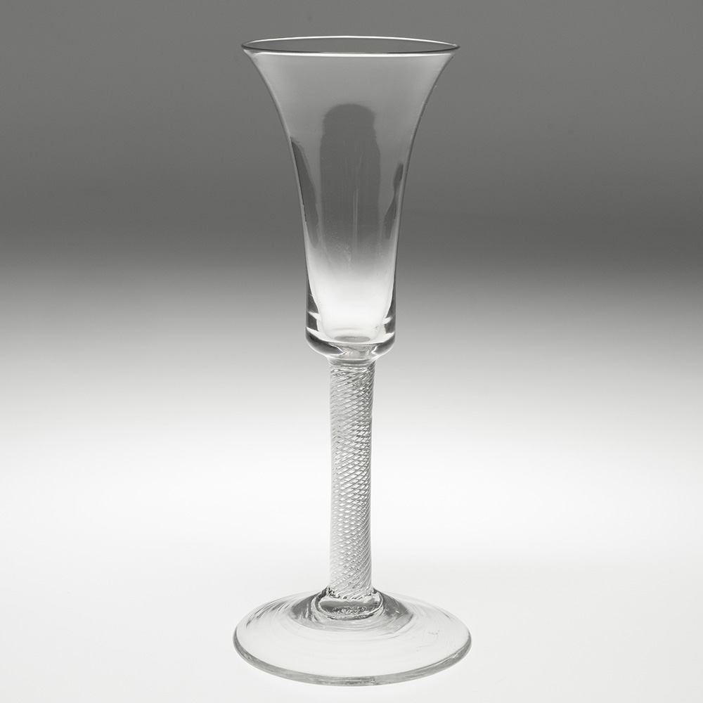 Georgian Ale Glass with Air Twist Stem c1750