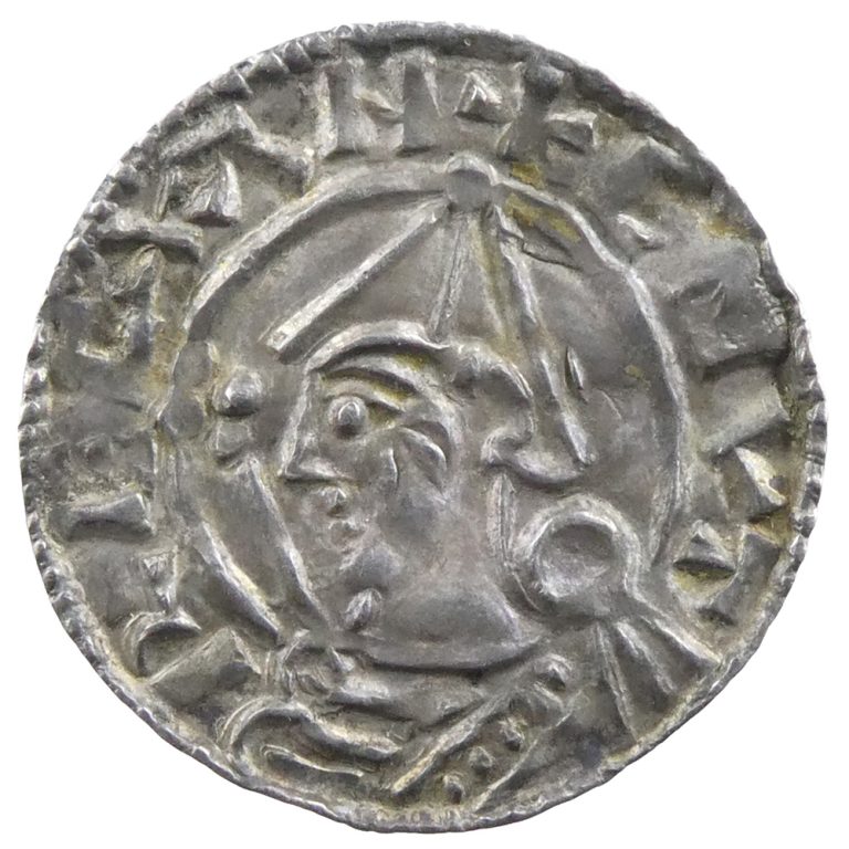 King Cnut Penny Pointed Helmet Type London 1024-1030