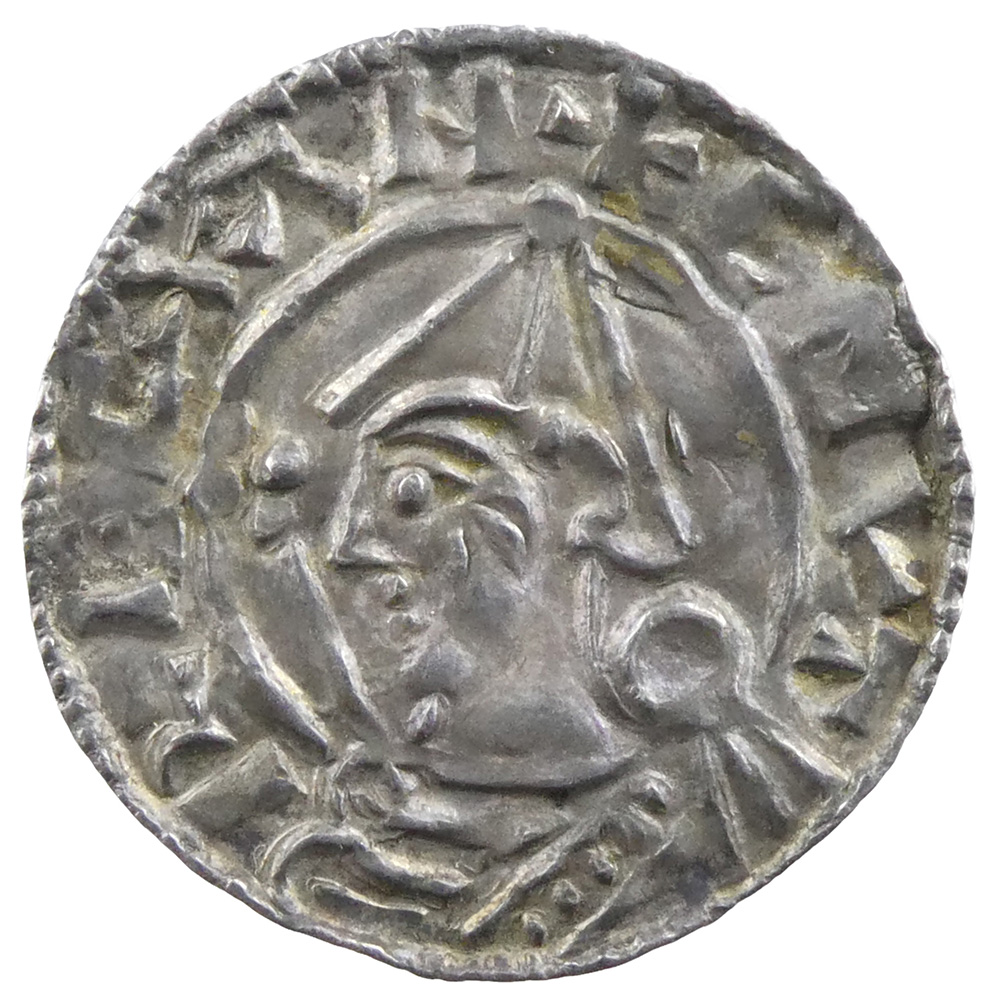 King Cnut Penny Pointed Helmet Type London 1024-1030