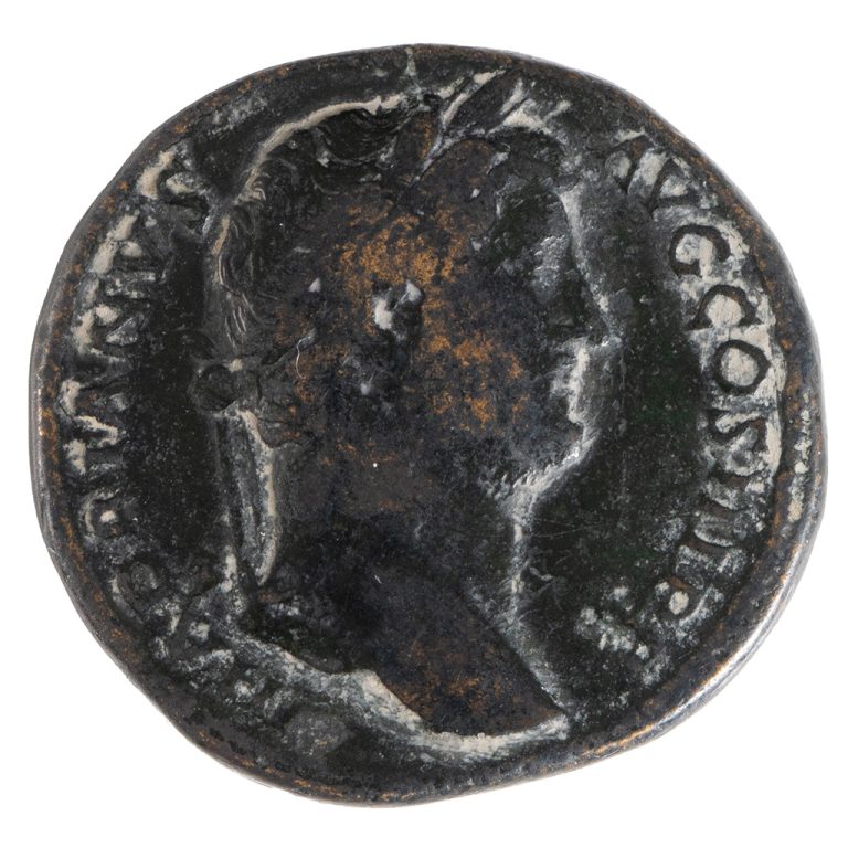 Roman Emperor Hadrian Copper Sestertius Felicitas AD134-138