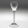 Georgian Wine Glass with Air Twist Stem c1750