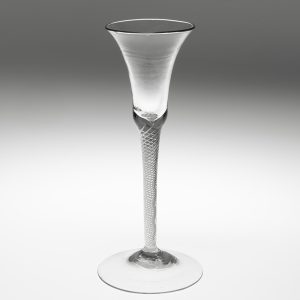 Georgian Wine Glass with Air Twist Stem c1750