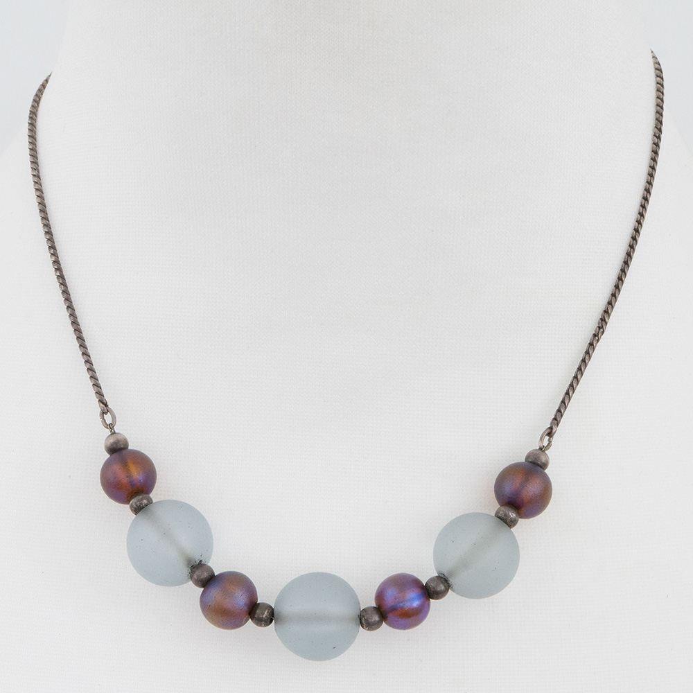 Art Deco WMF Myra Bead Necklace - Unusual Piece c1930
