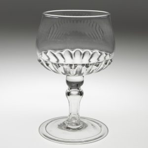 Georgian Mead Goblet / Champagne Glass c1745